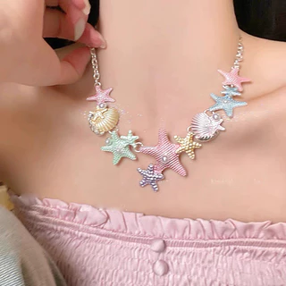 สร้อยคอโซ่ จี้คอ เครื่องประดับแฟชั่น เหมาะสำหรับการไปเที่ยวทะเล หลากหลายสไตล์