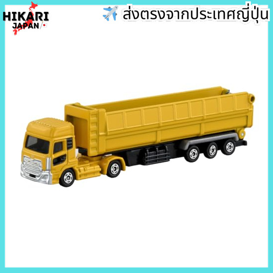 【จากประเทศญี่ปุ่น】 Tomy Tomica Long Type Tomica No.147 UD Trucks Quon Trailer Dump Mini Car Toy 3yrs