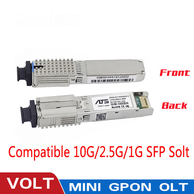 VOLT-Stick GPON ชุดโมดูลสุทธิประเภท OLT เราเตอร์สวิตช์พอร์ตปลั๊กเล่น 1.25/2.54.6