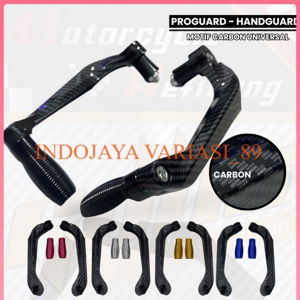 Proguard Carbon Handguard Carbon cnc Universal Nmax Pcx Aerox Ninja R15 R25 Vixion Gsx Satria FU ind