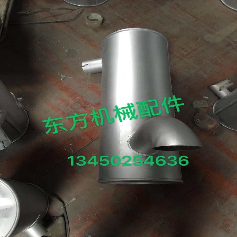 อุปกรณ์เสริมรถขุด Shengang SK350-8/SK350 Super 8 ท่อไอเสีย SK460-8/SK480-6 ปล่องควัน 4.6