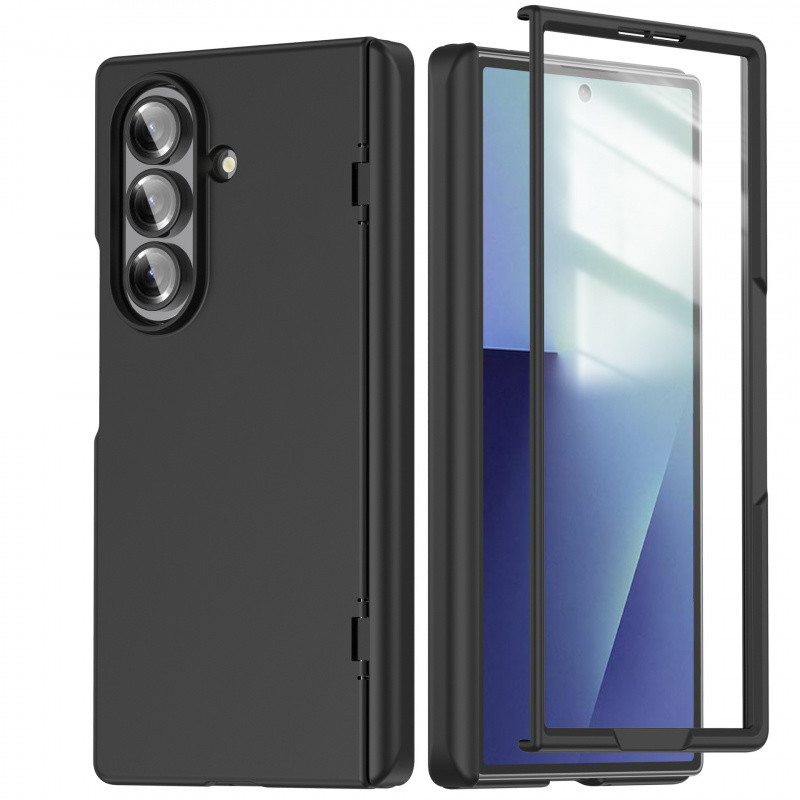 ใหม่สําหรับ Samsung Z Fold7 เคสโทรศัพท์ Fold7 ฝาครอบกลางบานพับ HD กระจกนิรภัยหน้าจอกันกระแทกเคสโทรศัพท์