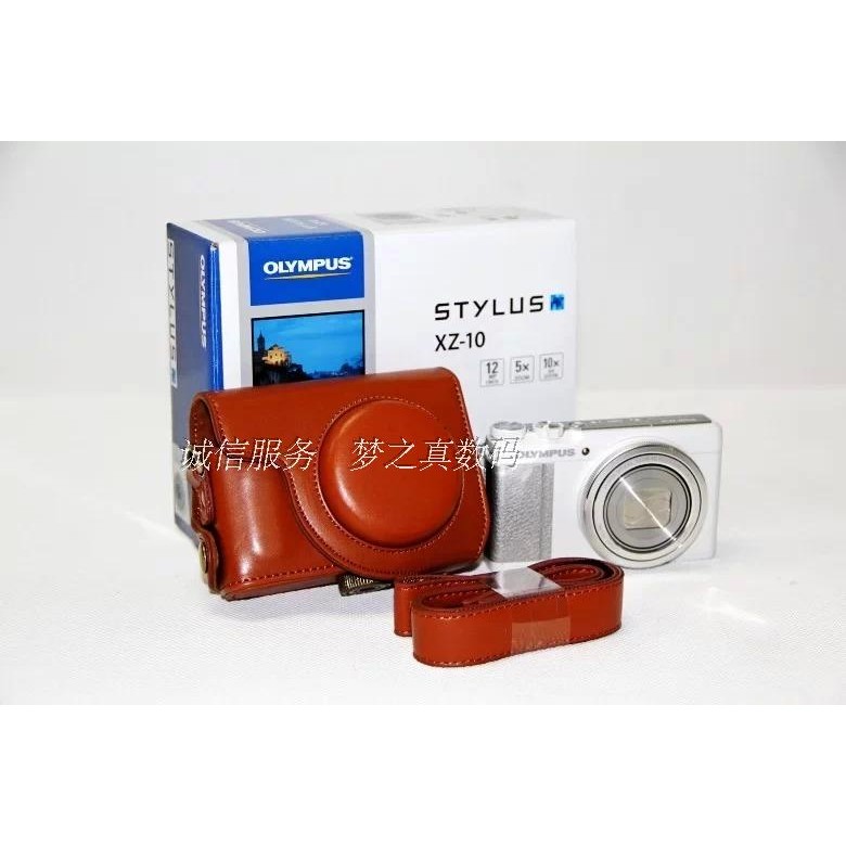 เหมาะสําหรับ Olympus XZ10 กระเป๋ากล้อง XZ-10 เคสหนังเฉพาะ SH-1 SH1 SH2 เคสป้องกันกระเป๋ากล้อง