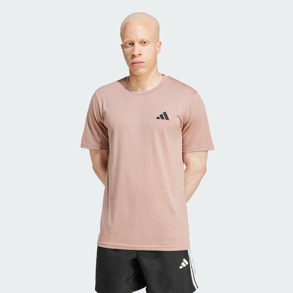 adidas เทรนนิง & Gym & Training เสื้อยืด Train Essentials Feelready Novelty ผู้ชาย สีชมพู JC7739