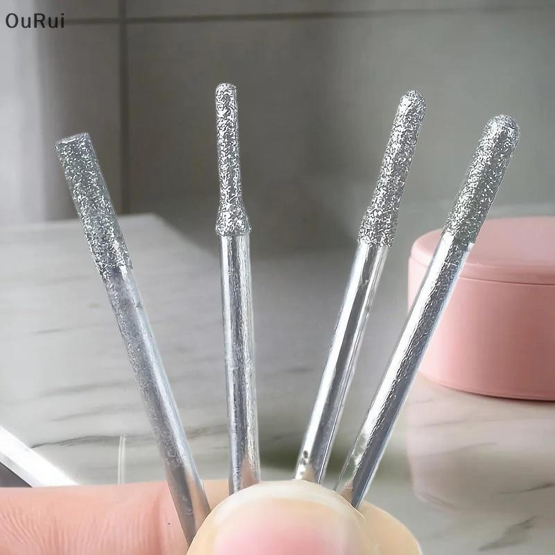 {B&C Aug} 30 ชิ้น/เซ็ต Diamond Burs Bits สําหรับเครื่องบดไฟฟ้าชุดเครื่องมือโรตารี่บดแกะสลักตัดชุดเคร