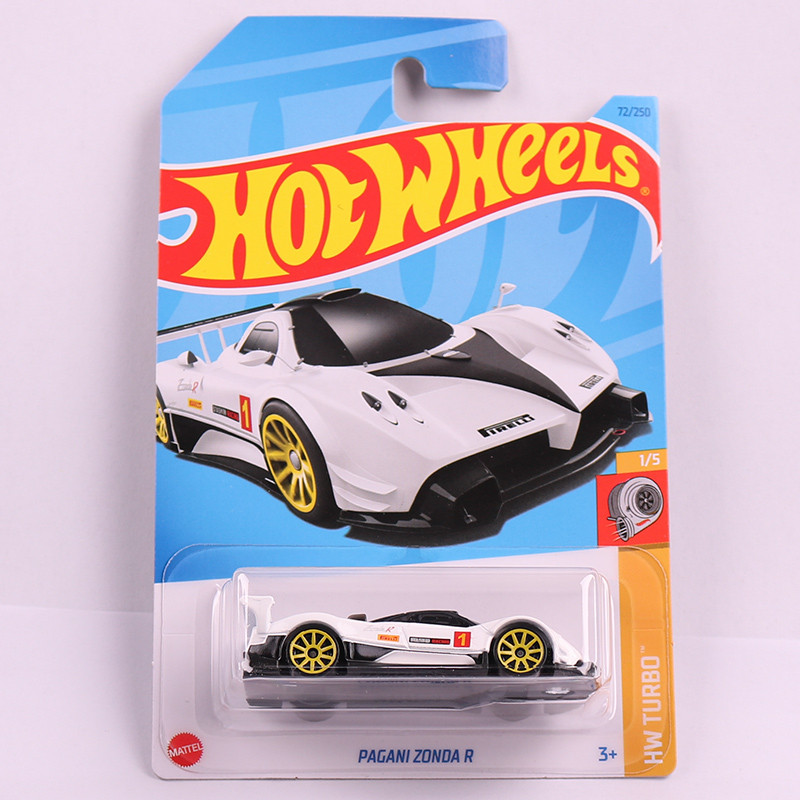 23C Hot Wheels Hot Little Sports Car Pagani Tesla Nissan Benz รถของเล่นเด็ก C4982