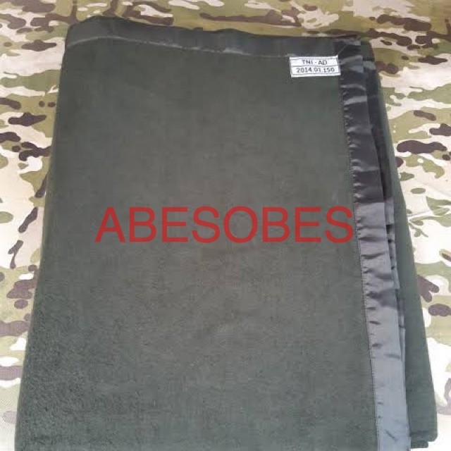 HIJAU GREEN TNI QUOTATION BLANKET