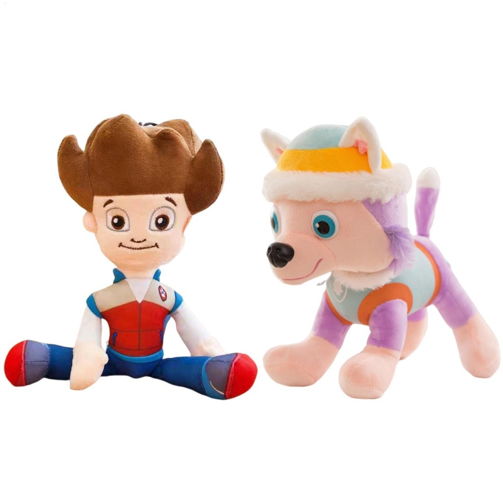 PAW Patrol Ryder ของเล่นตุ๊กตา 9.84 นิ้ว Ryder ตุ๊กตาการ์ตูนอะนิเมะตุ๊กตา Companion ตุ๊กตาสําหรับเด็