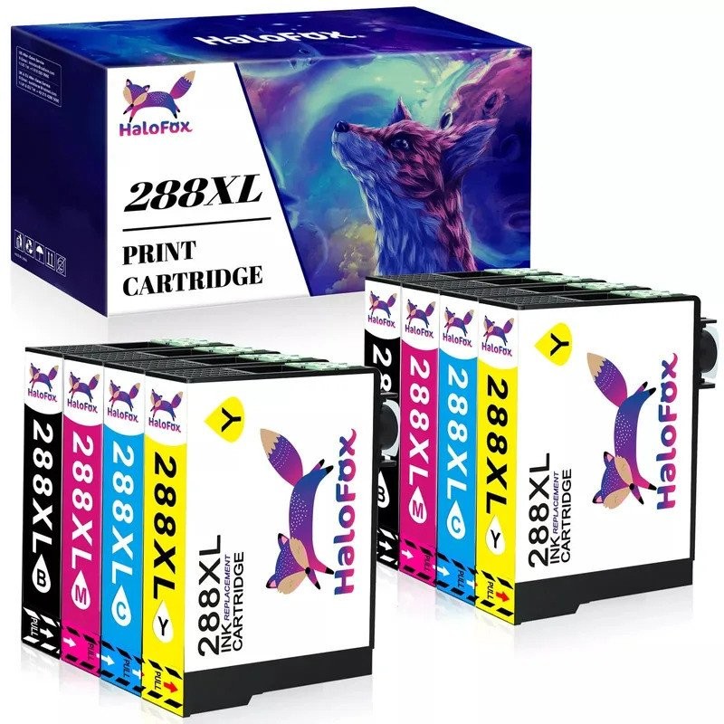 8x T288 288XL Reman ตลับหมึกสําหรับ Epson XP440 XP446 XP430 XP330 XP434 XP340