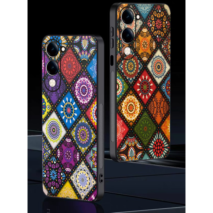 YJD สําหรับ Vivo Y04 Y04S Y29S Y29t สไตล์จีน TPU Anti-Drop เคสโทรศัพท์