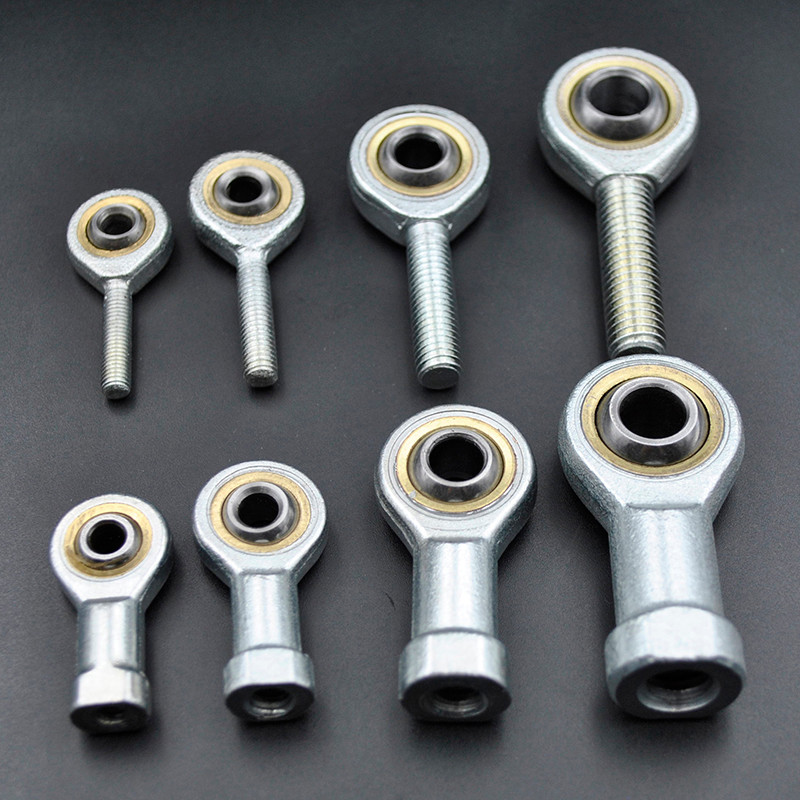 M5 M6 M8 M10 M12 Rod End แบริ่งทรงกลมชายหญิง SA SI T/K รถจักรยานยนต์แบริ่ง Joint เกลียวปลา Eye Bike 