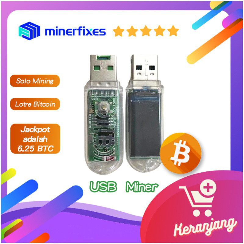Lotto Machine SOLO USB Lotto Machine BTC Nerdminer 2nd Generation Thumb USB Mini Lotto Machine