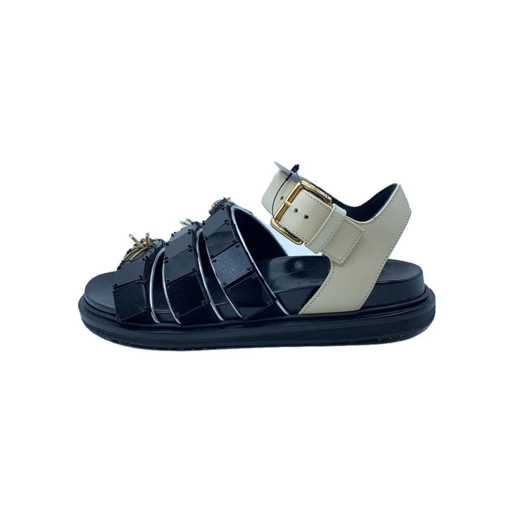 รองเท้าแตะ MARNI ความรู้สึกการใช้งาน 36 BLK ส่งตรงจากญี่ปุ่น มือสอง
