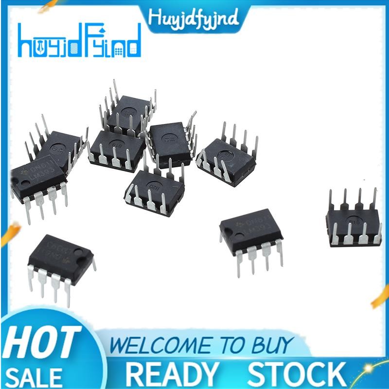 Hyjdfyjnd10 PCS LM393N LM393 DIP-8 Low Power Dual Voltage Comparator