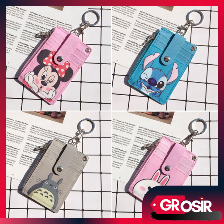 GANTUNGAN Wholesale- D62 Card Holder & Coin Slot / ID Card Lanyard Coin Slot / Name Tag ID Card Char
