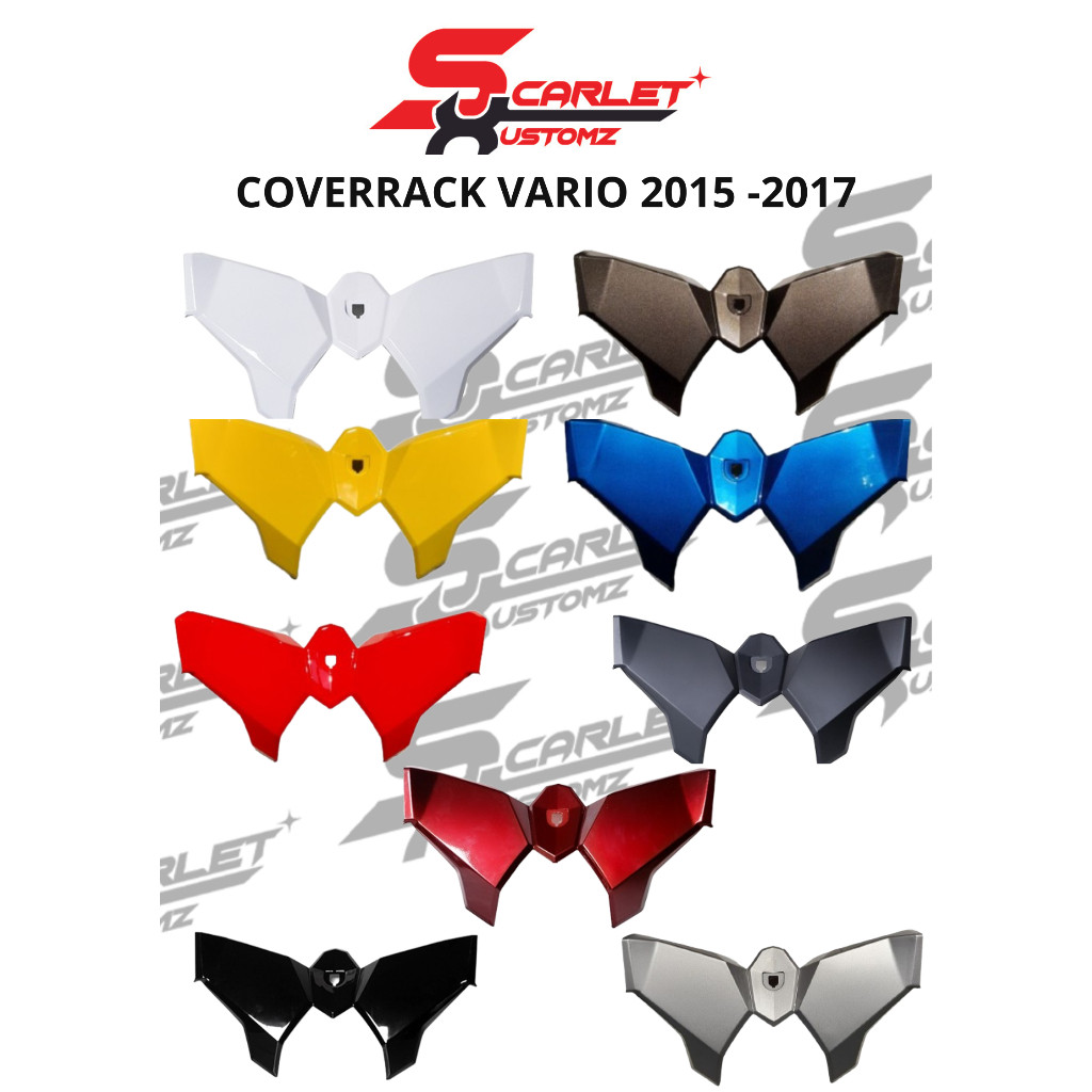 NARITA ฝาครอบแร็คลิ้นชักแดชบอร์ดผีเสื้อกระเป๋า Vario 125 150 2015-2017 - SC
