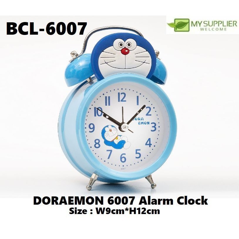 BCL-6007 DORAEMON 6007 นาฬิกาปลุก Jam Loceng Bell นาฬิกาปลุกการ์ตูน
