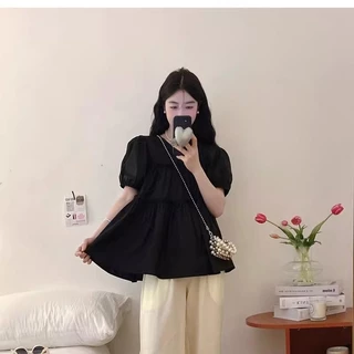 Red Berryเสื้อแขนพองหลวมคลุมท้องสำหรับหญิงตั้งครรภ์ในช่วงฤดูร้อน W630