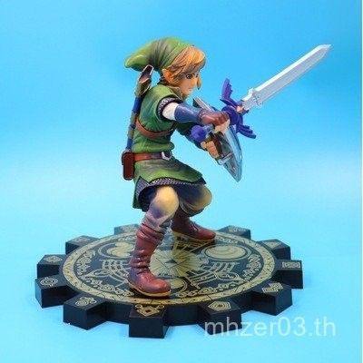 6DKZ/Four Models Link Zelda Standing 1 Sword Sky Legendary Toy Sword 7 Brave Figure