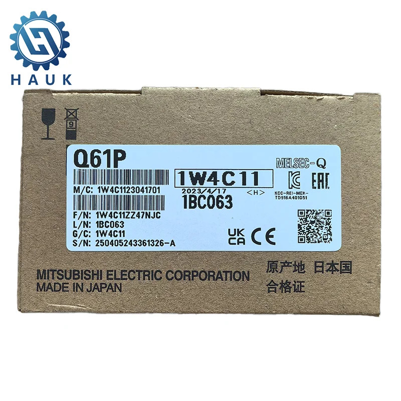 แบรนด์ใหม่ Q61P ใหม่และยี่ห้อเดิม Mitsubishi Q61P PLC โมดูลแหล่งจ่ายไฟสําหรับอุปกรณ์ไฟฟ้า