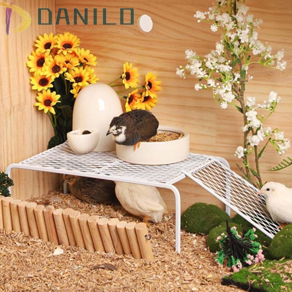 DANILLO Rutin ไก่ภูมิทัศน์แพลตฟอร์มที่ละเอียดอ่อนชั้นวางตารางสแตนเลสปลอดภัย Rutin ไก่ตาราง Racks