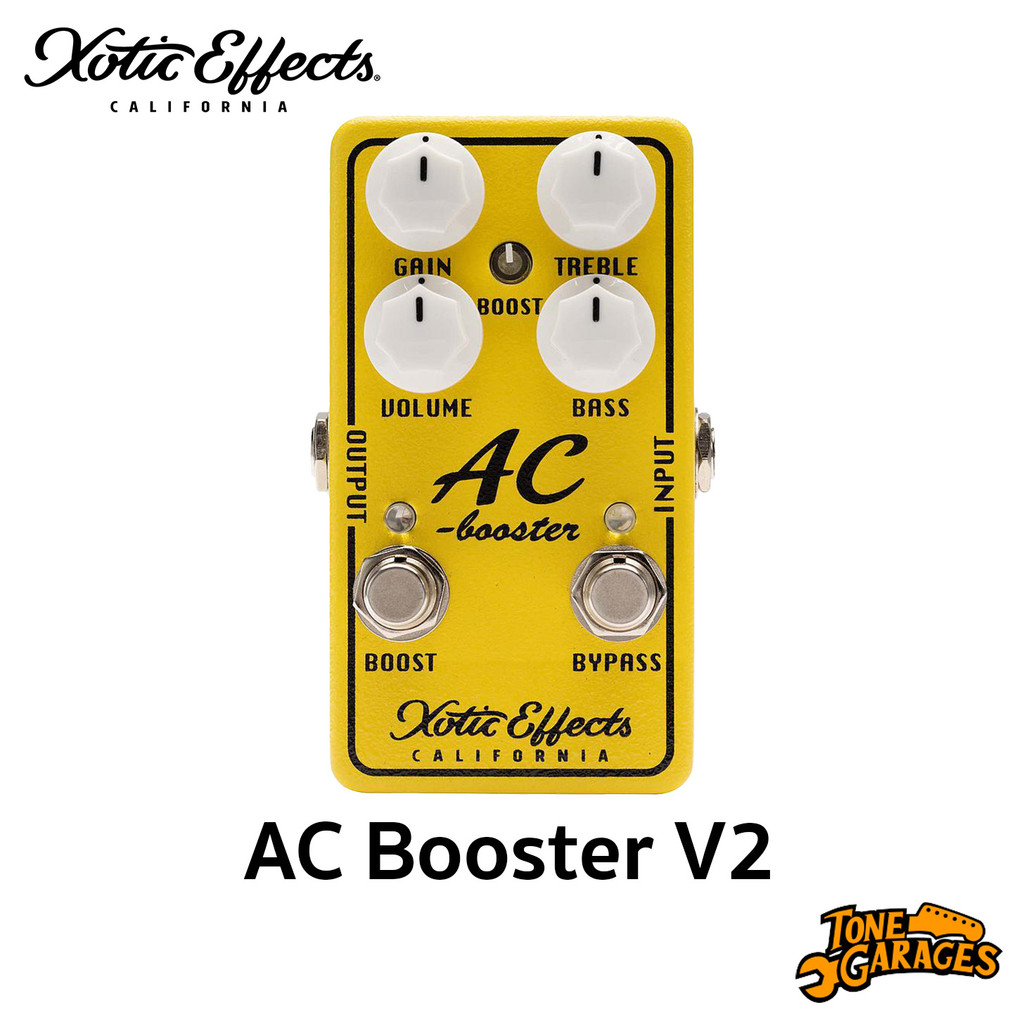 Xotic Effects AC Booster V2 Overdrive Pedal เอฟเฟคกีต้าร์