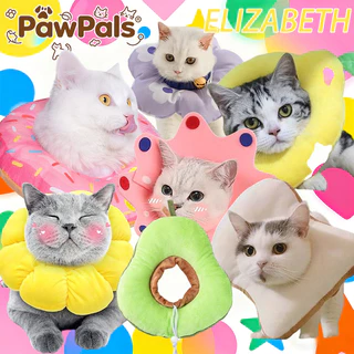PawPals ปลอกคอสัตว์เลี้ยง คอลล่ากันเลีย คอลล่าแมว คอลล่าสุนัข รอบคอ ป้องกันการเลียแผลนุ่มนิ่มใส่สบาย