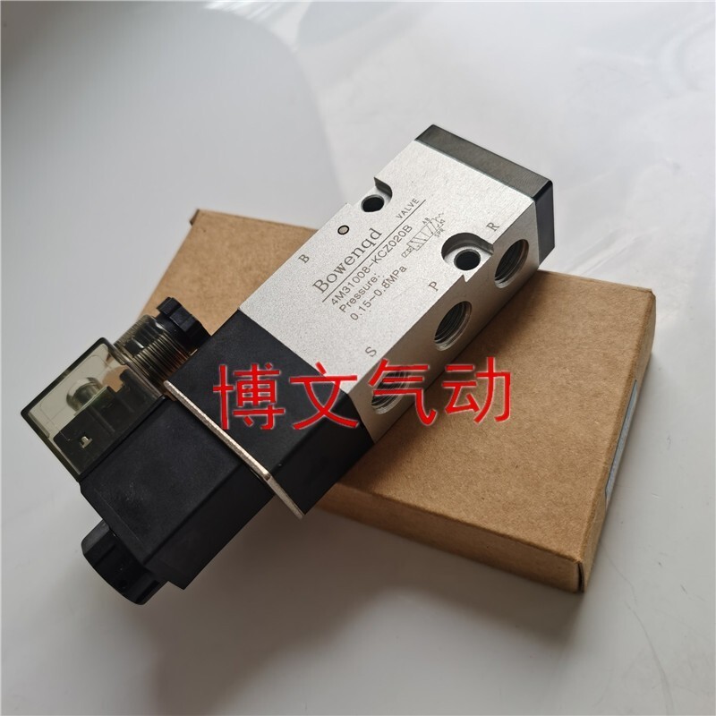 โซลินอยด์วาล์ว 4M31008B-KCZ020B 4N310-08 Haocheng มีดกระบอกเฉพาะ