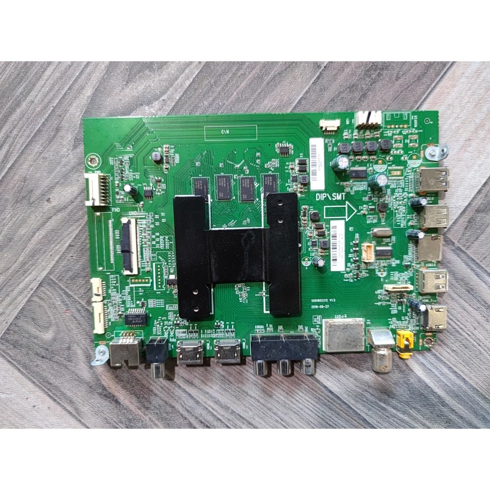 เมนบอร์ด Haier 70T91 ดั้งเดิม0091802212 V1.5 พร้อมหน้าจอ JE695R3HB9L