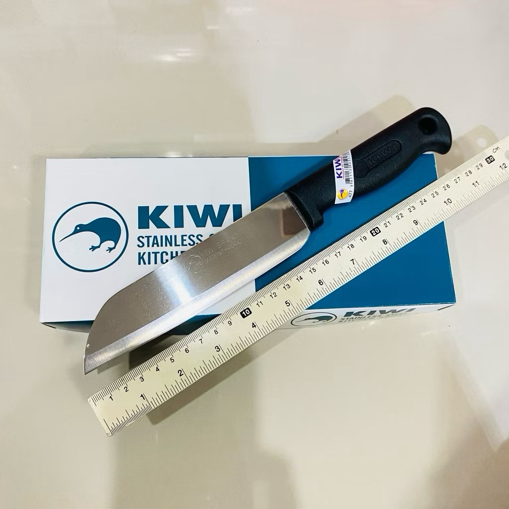KIWI มีด ทำครัว ด้ามพลาสติก มีดกีวี่ คุณภาพระดับตำนาน ของแท้ 100% เครื่องครัว ครบทุกไซส์ - รูปที่ 6