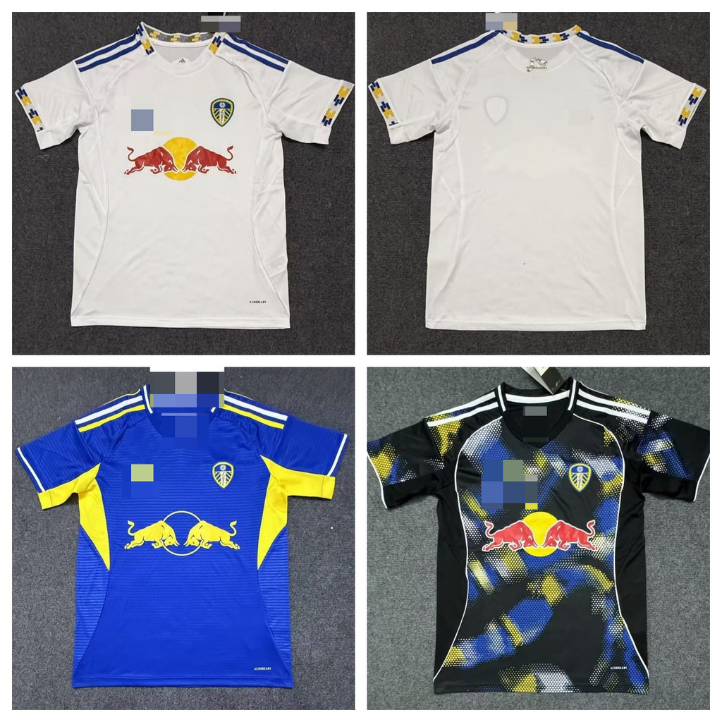 พัดลมรุ่น Leeds United และเสื้อฟุตบอลแขนสั้นAAA ไซส์ S-XXL