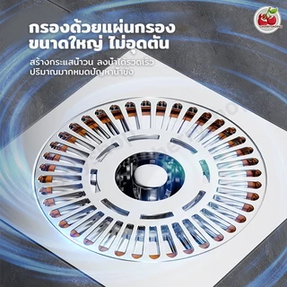 รุ่นอัพเกรด ตะแกรงกันกลิ่น กันกลิ่นท่อระบายน้ำ ป้องกันเศษผม กันวัตถุแปลกปลอมไหลลงท่อระบายน้ำ