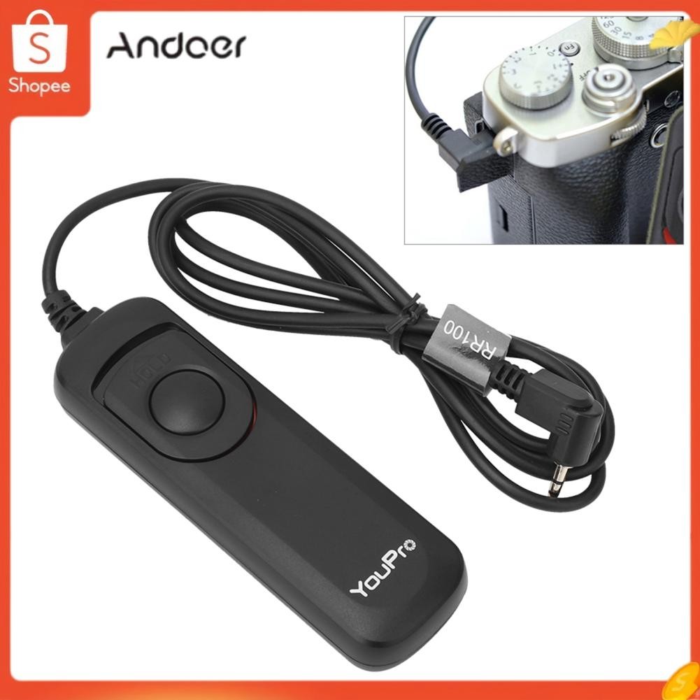 Andoer Shutter Remote Controller Plastic Shell Shelters Trigger Trigger Lightweight สำหรับ GFX50S X-
