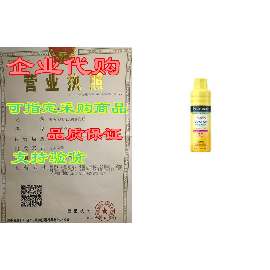ครีมกันแดด Neutrogena Beach Defense Water-Resistant Body S