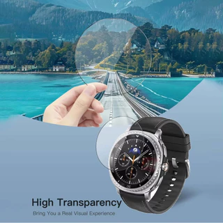 1-5PCS แก้วนิรภัยสำหรับ Samsung Galaxy Watch 9 / 8 Classic 46 มม. / 8 40 มม. 44 มม. / Ultra 47 มม. ฟิล์มป้องกันหน้าจอแก