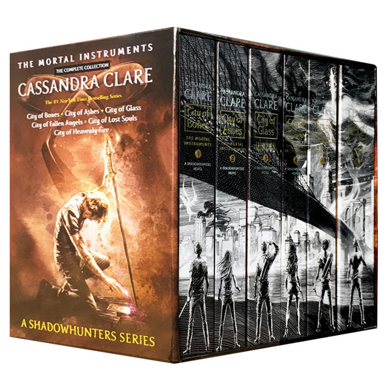 Holy Grail Handy Tool Skeleton City 1-6 เล่ม Boxed English The Mortal Instruments นําเข้า English Fa