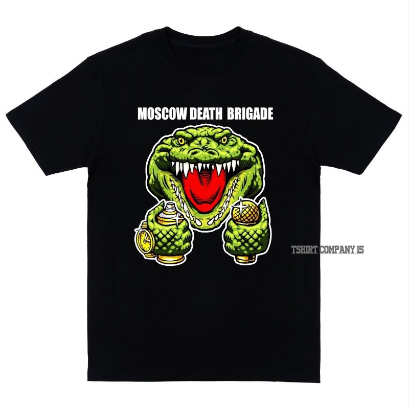 เสื้อยืด Moscow Brigade - เสื้อยืด Moscow Death Brigade เสื้อยืดสีดํา