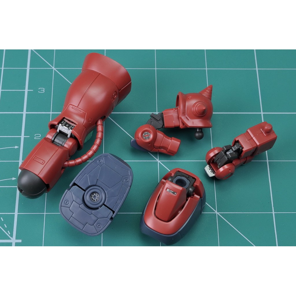 S22 HG GTO MS-06S ZAKU II Char เฉพาะ ZAKU 2 Red Comet ZAKU Etching แผ่น