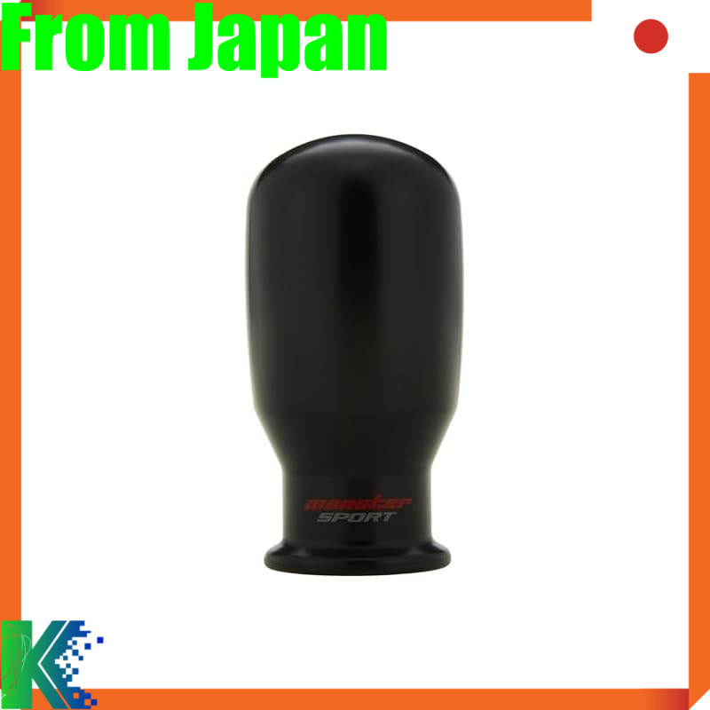 MONSTER SPORT Shift Knob Type B (Stick Type) Black M12xP1.25 for Toyota/Subaru/Suzuki 831141-0000M