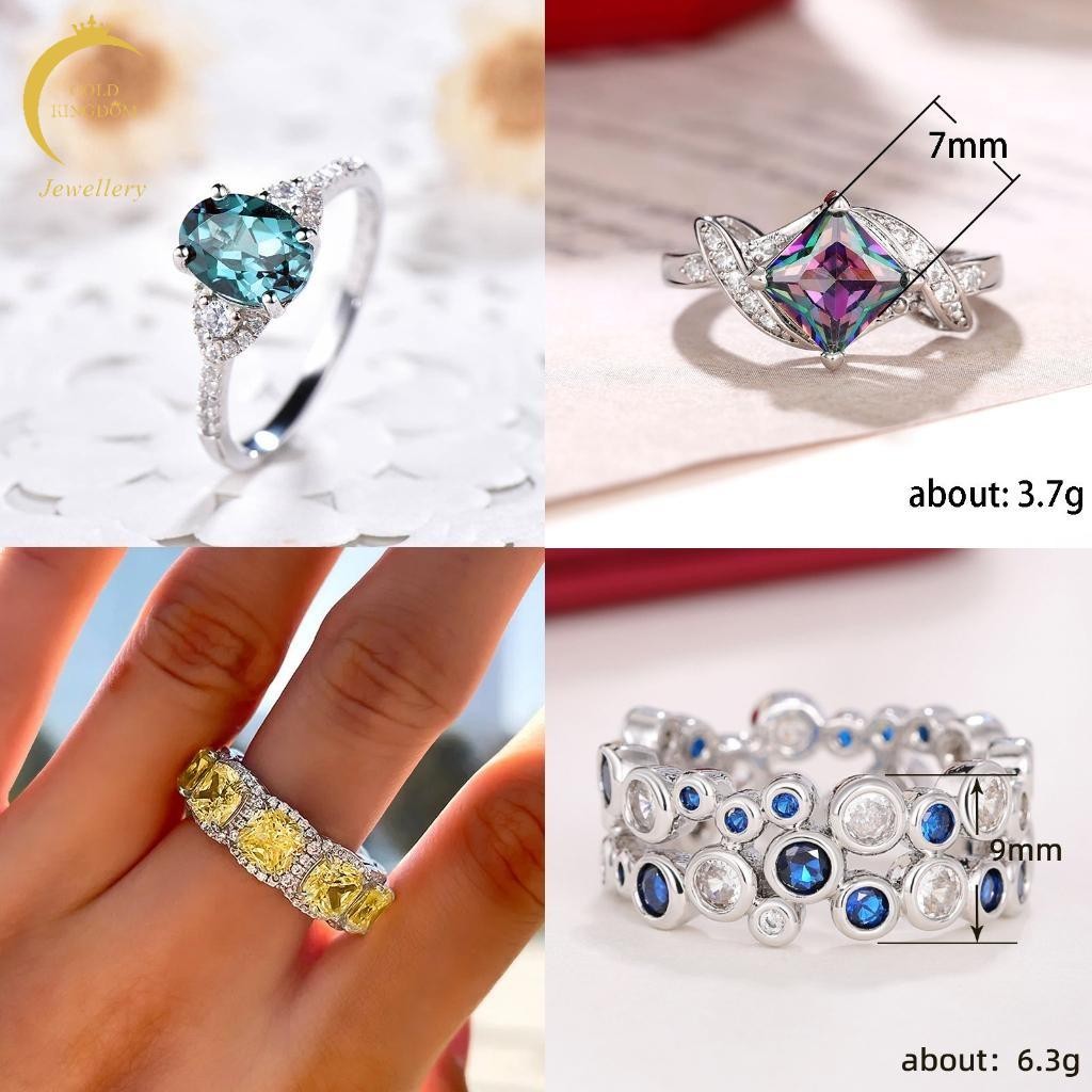 GK Best jewelry An Avant-garde and Fashion Individous and Simple Design Ring for Lady 0142