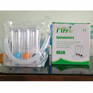 MFLAB Triball Incentive Spirometers 1200ml ลูกบอลบริหารปอด สำหรับหอบหืด สำหรับปวดแฟบ เพิ่มการขยายตัวปอด