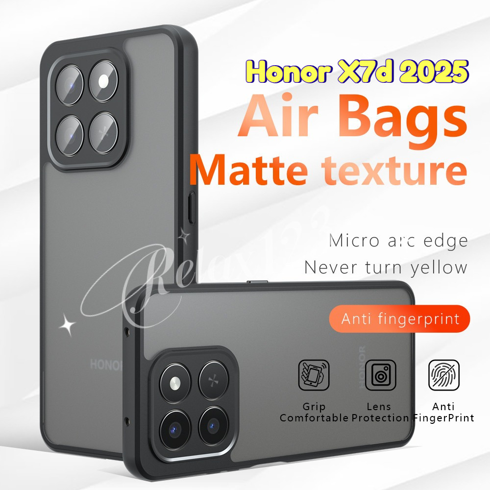 สําหรับ Honor X7d 5G 2025Honor X7d HONOR X 7d x7d X7d X7 ABC 4G 5G ปลอก 2025 เกราะหรูหรา Matte โปร่ง
