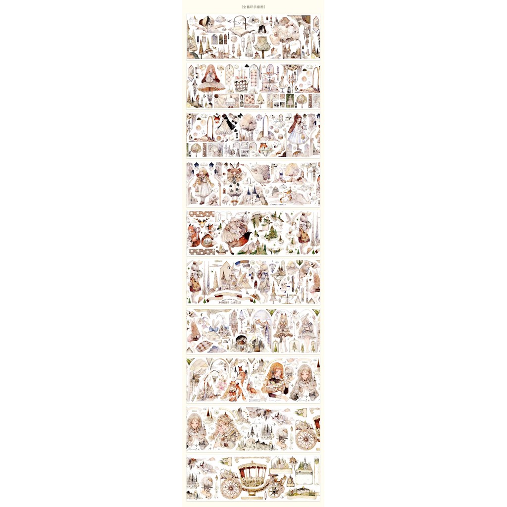 Reco reco reco reco Twin Story ตุ๊กตาหมี Sweet Castle Deep Poppies pet