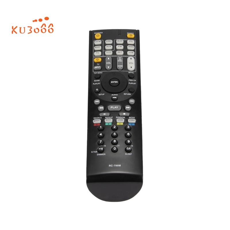 รีโมทคอนโทรลสําหรับ RC-799M HT-R391 HT-R558 HT-R590 HT-R591 HT-S5500 RC-834M RC-737M RC-812M RC-801M