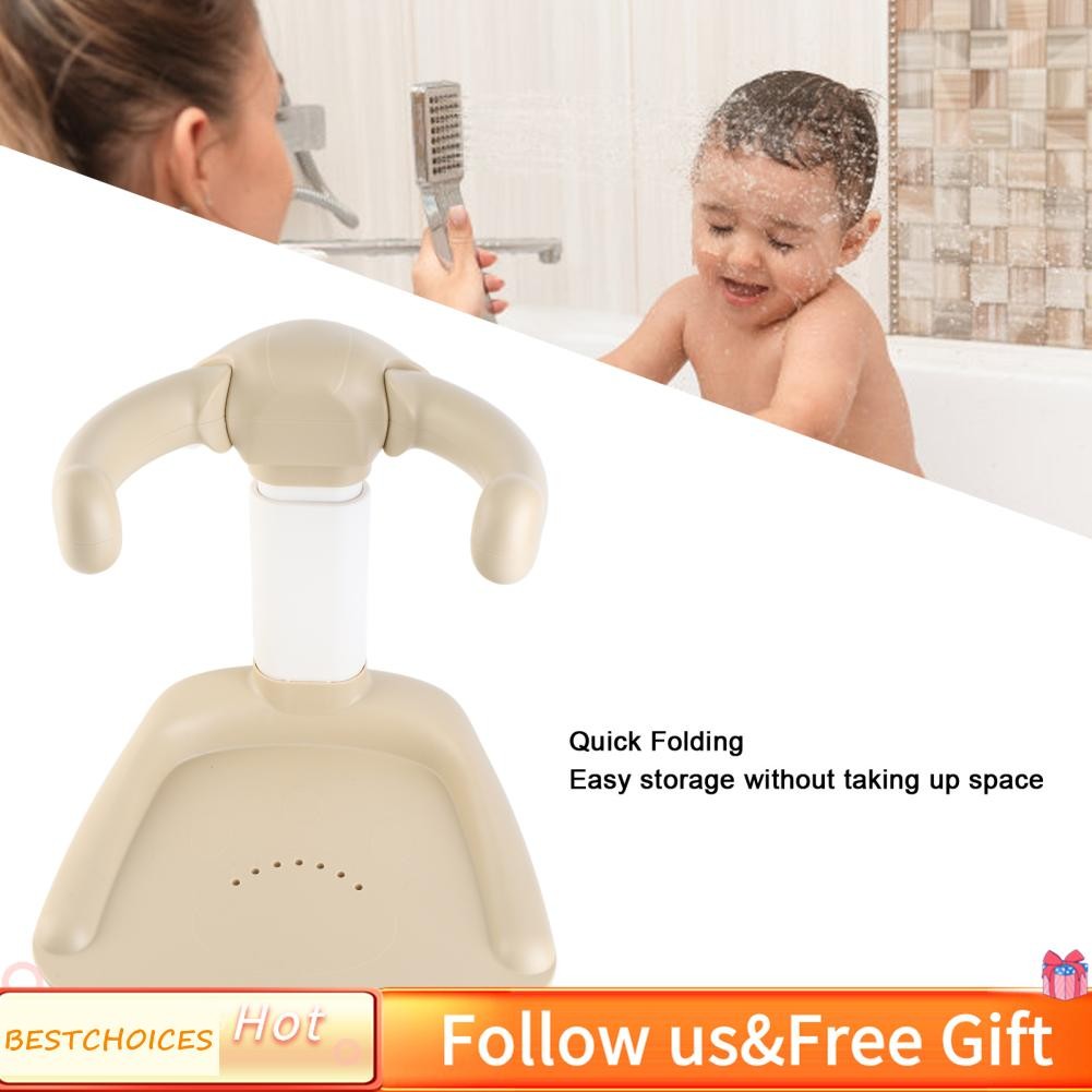 Bestchoices BestChoices Baby Hug Bath Tower ยืนขึ้นตัวเองความสูงที่ปรับได้