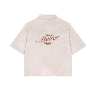 The Atelier Boxy Shirt in Beige