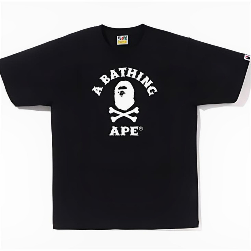เสื้อยืดแขนสั้น_unisex_สไตล์การ์ตูนลายโครงกระดูก พร้อมไซส์พิเศษ