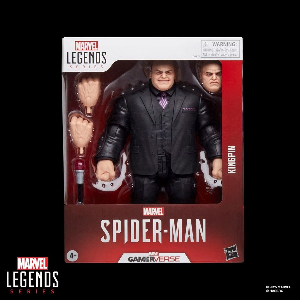 ในสต็อก/Marvel Legends ml Game Version Black Gold และ Kingpin Spiderman Villain
