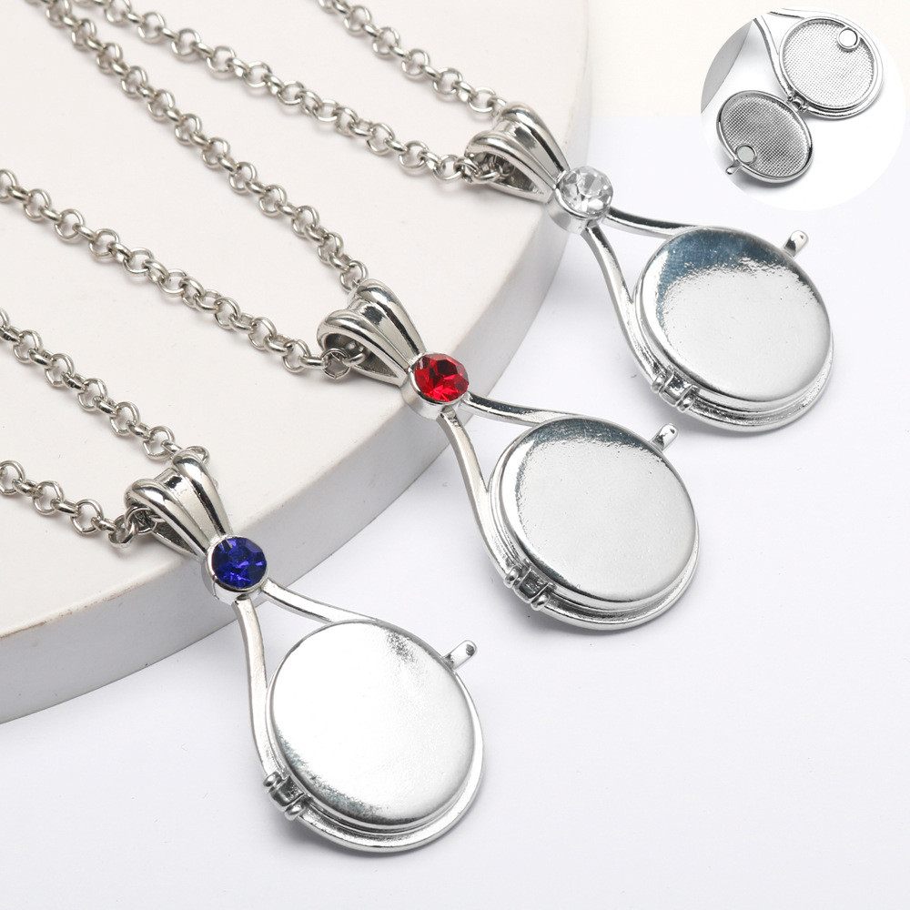 Spot Goods#Anime Peripheral H2O Red Sand Mark Shell Necklace Girl Mermaid Shell Magnetic Openable Ne