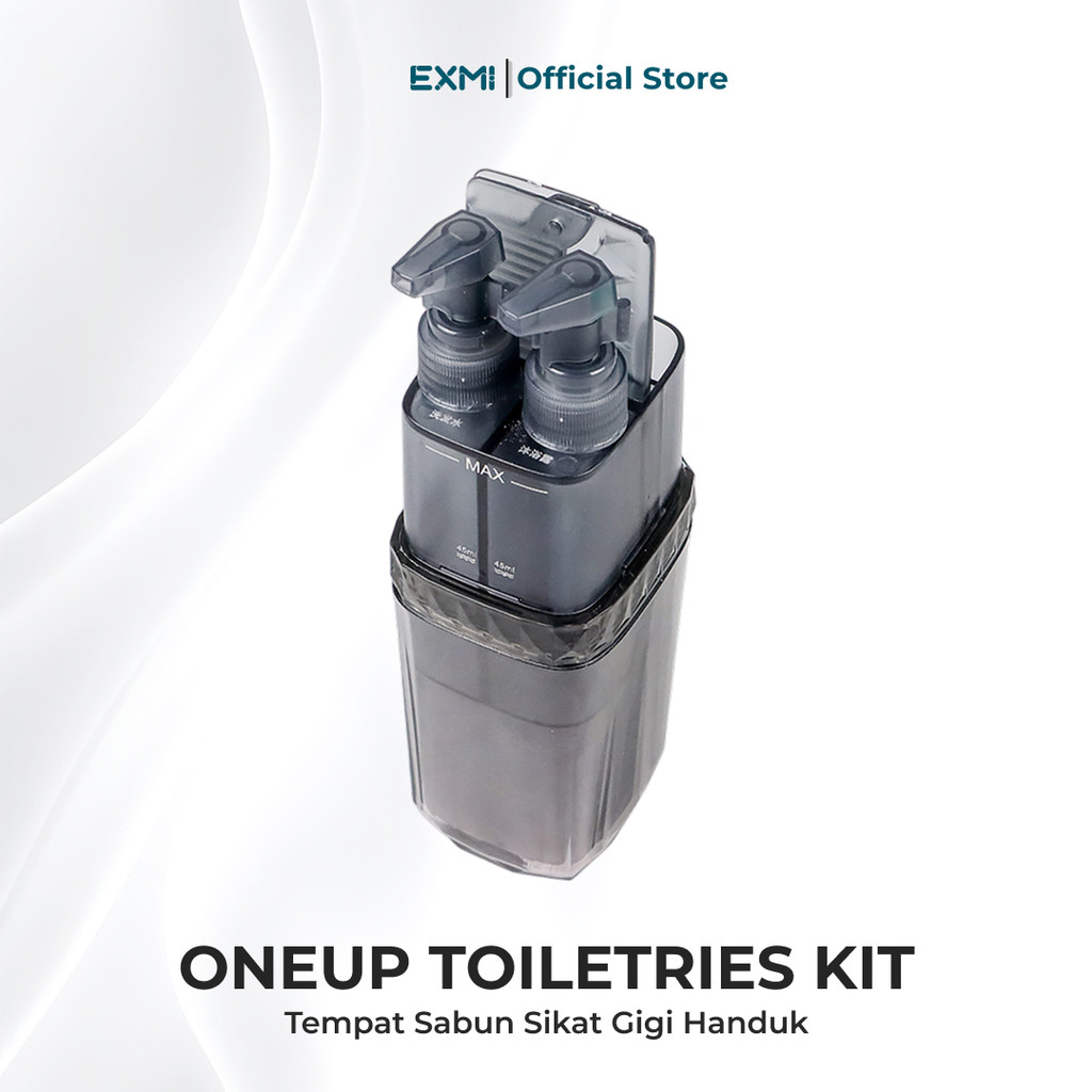 Oneup Etravel Travel Toiletries Kit ที่วางสบู่ ชั้นวางแปรงสีฟัน